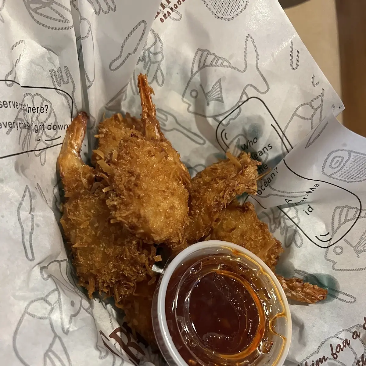 Coconut Shrimp Basket 10pc
