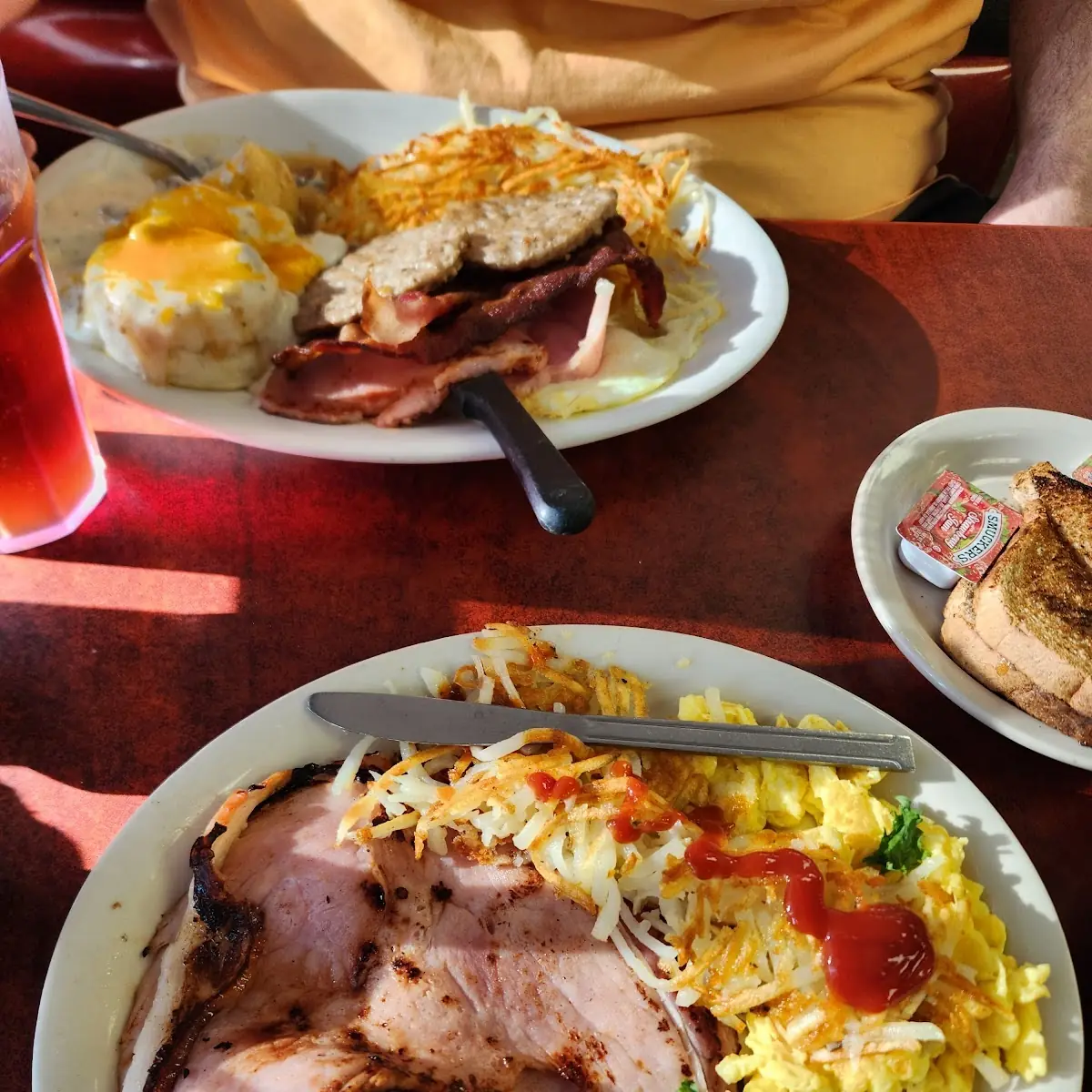 Ham nd Hash Browns