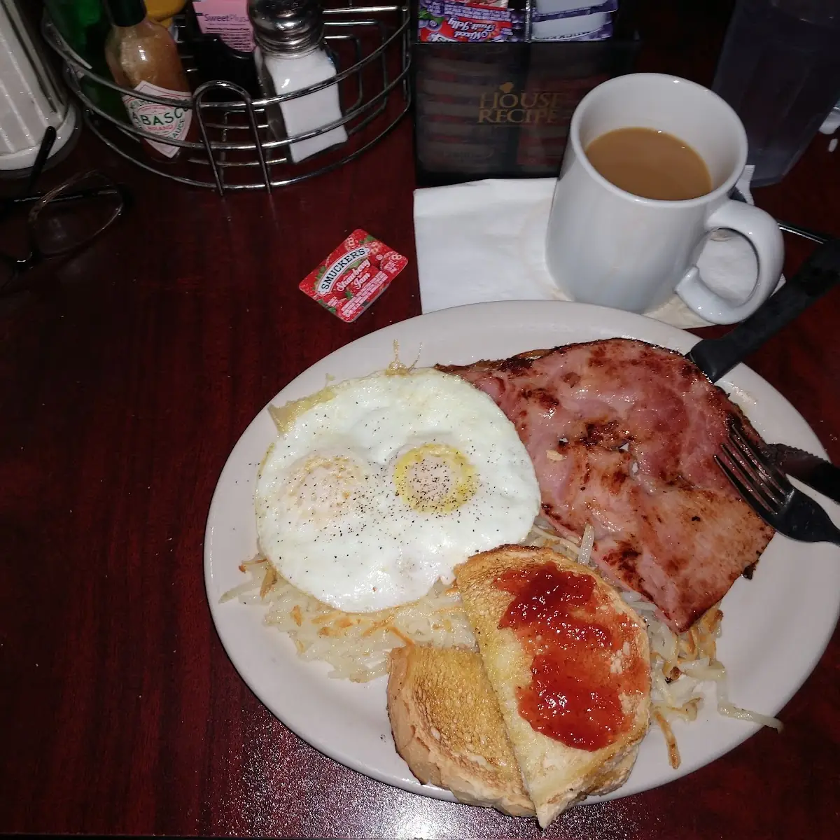 Pork Chop & Eggs