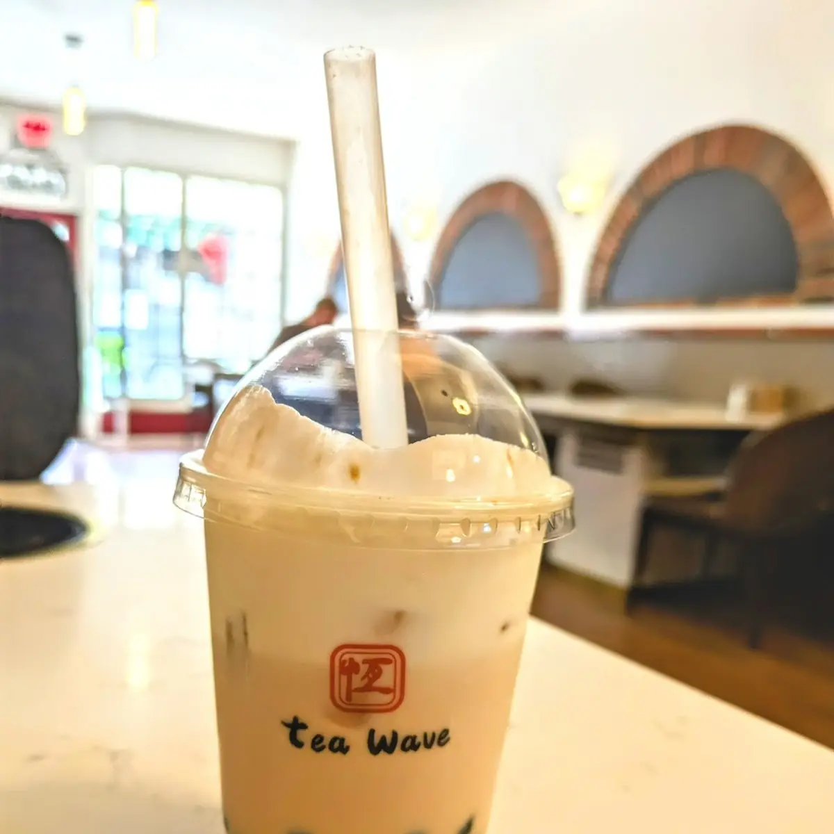Creme Brulee Boba Tea