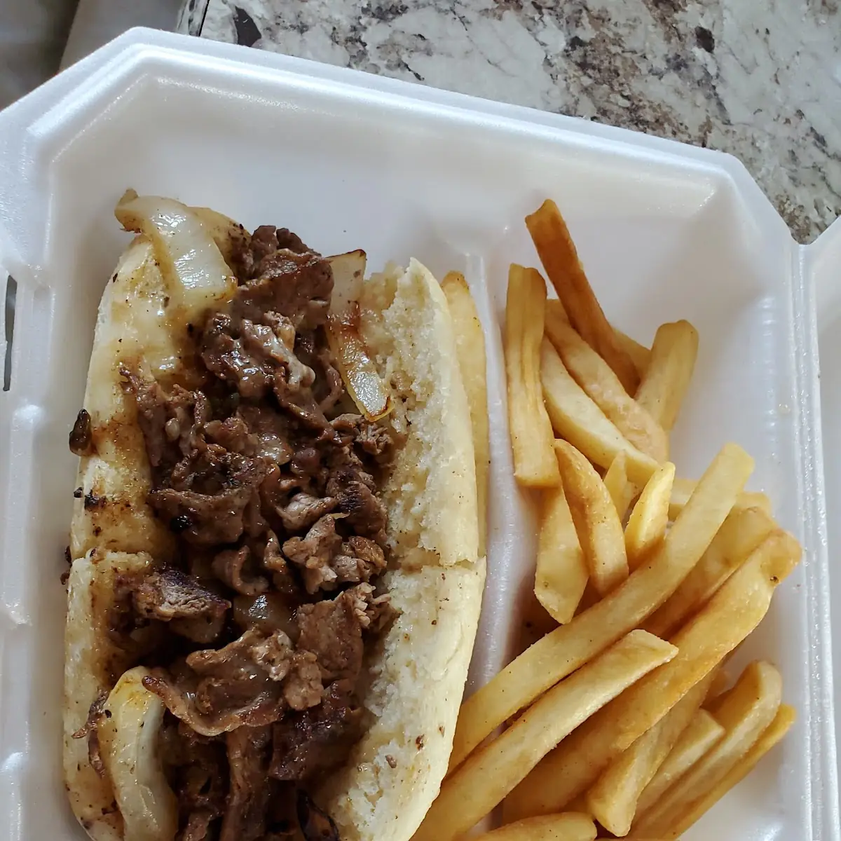 Philly Cheese Steak Sandwich