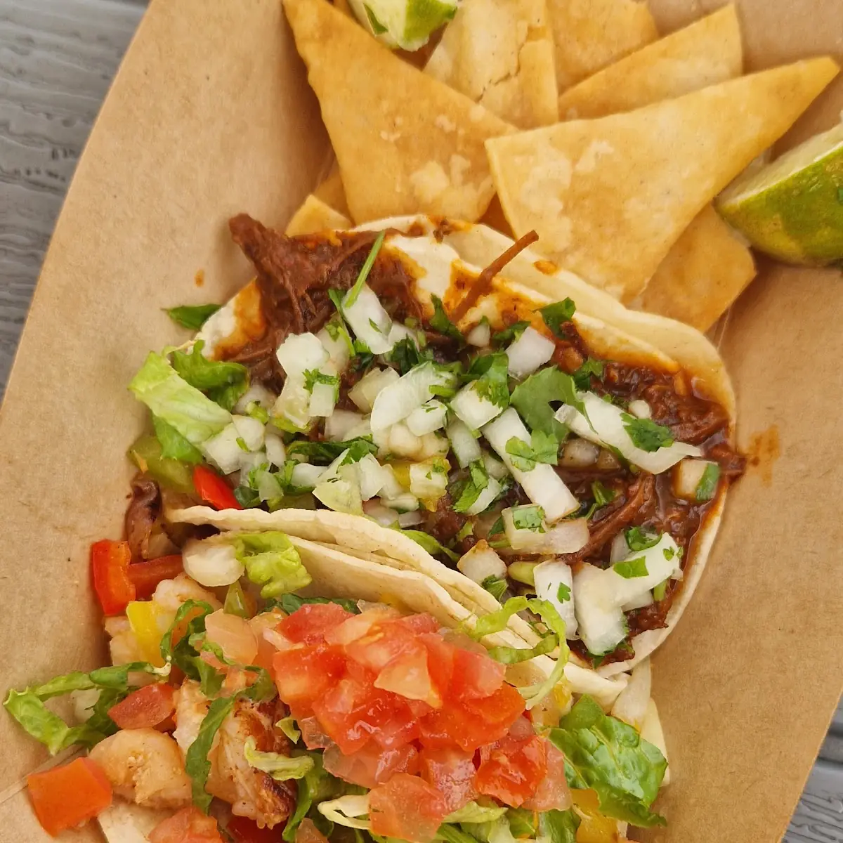 Mexican Salad Corn Tortilla