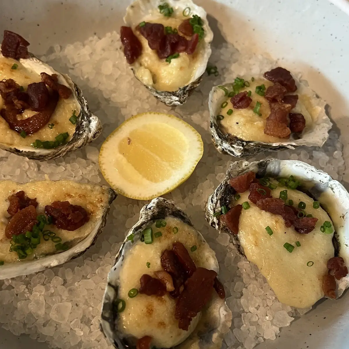 Fresh Oysters with Caviar