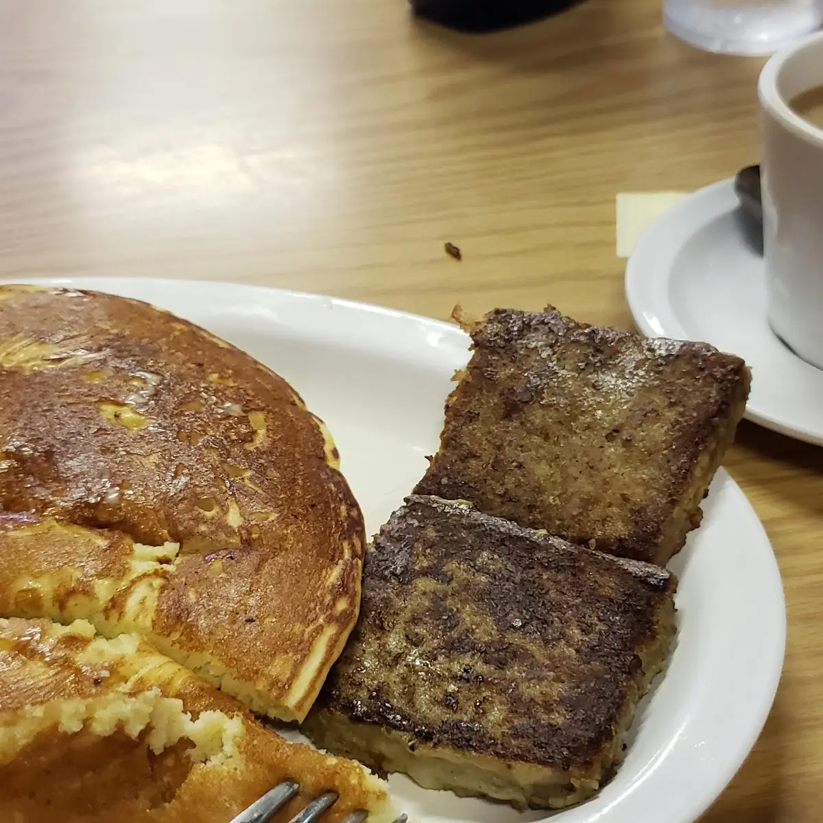 Pancakes and Scrapple