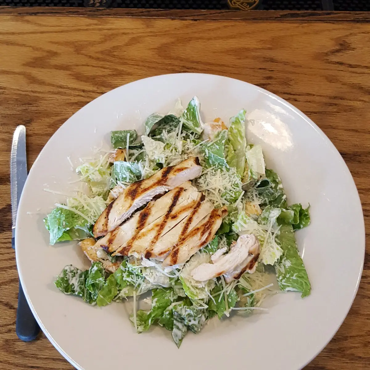 Grilled Chicken Caesar Salad