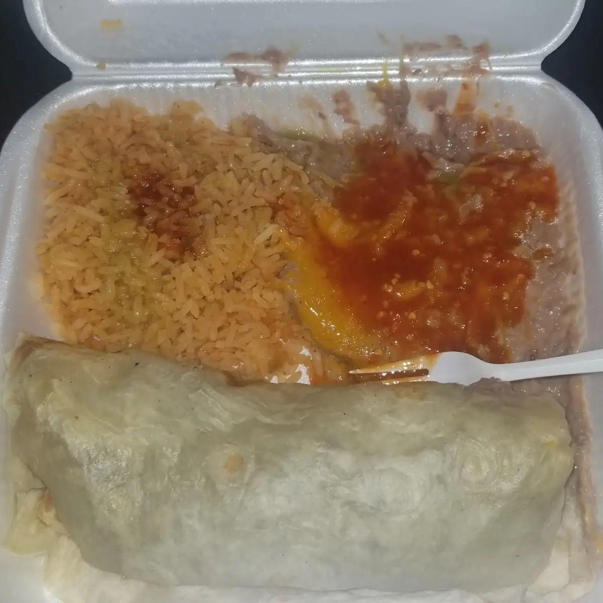 Carne Asada Burrito Meal