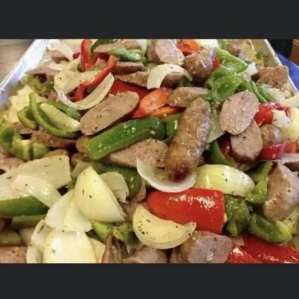 Sausage Peppers and Onions
