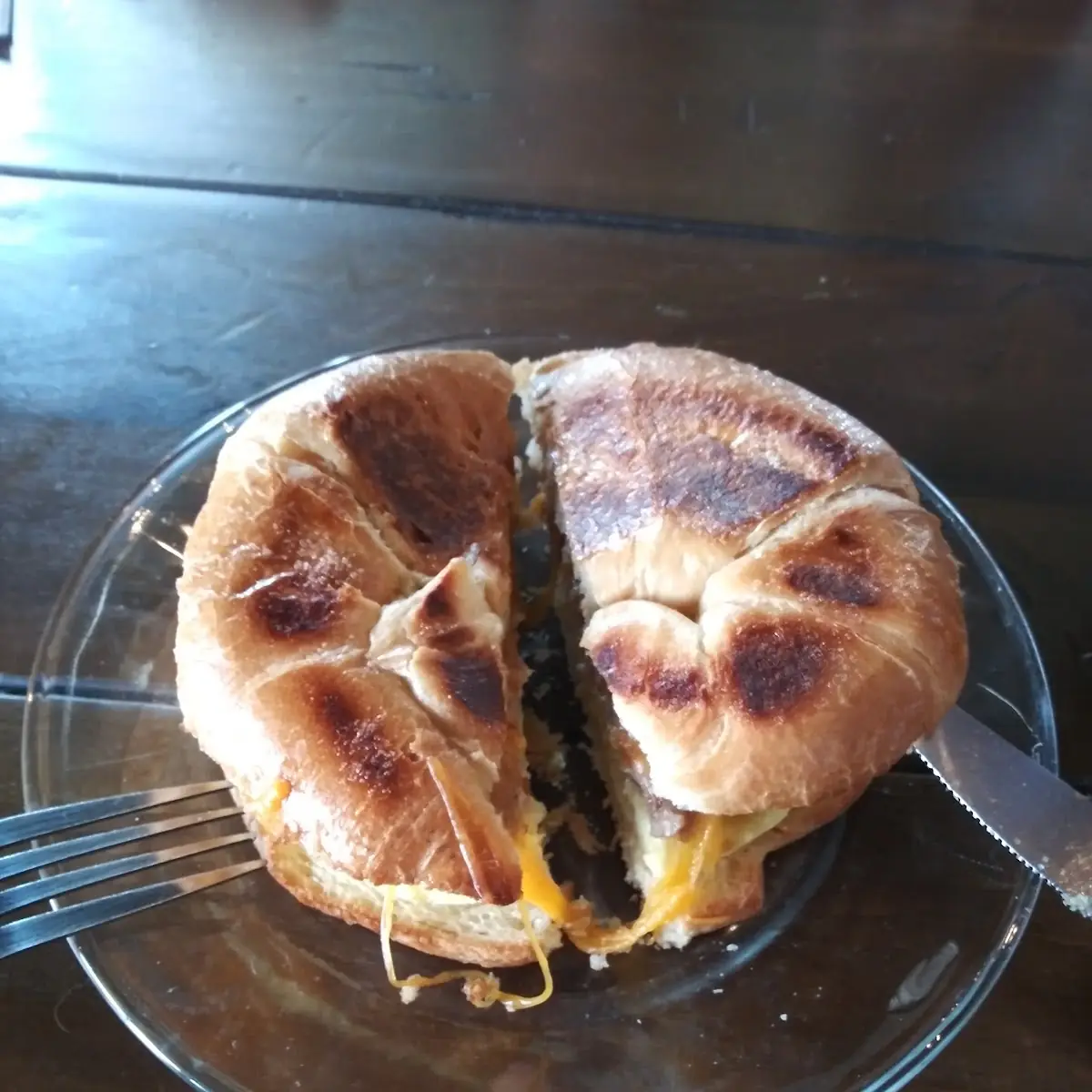 Sausage Egg Cheese Croissant