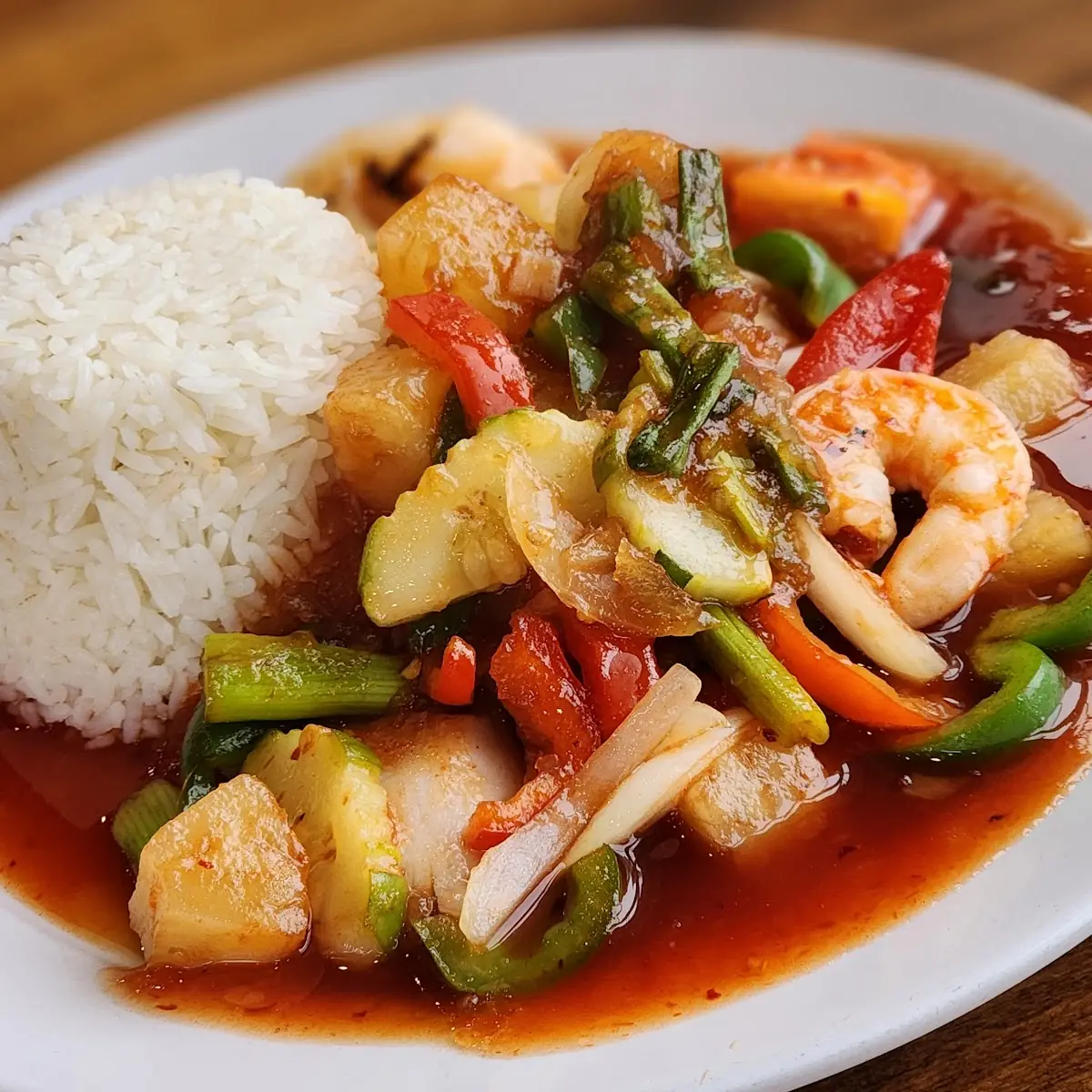 Thai Sweet & Sour Pad Prew Waan