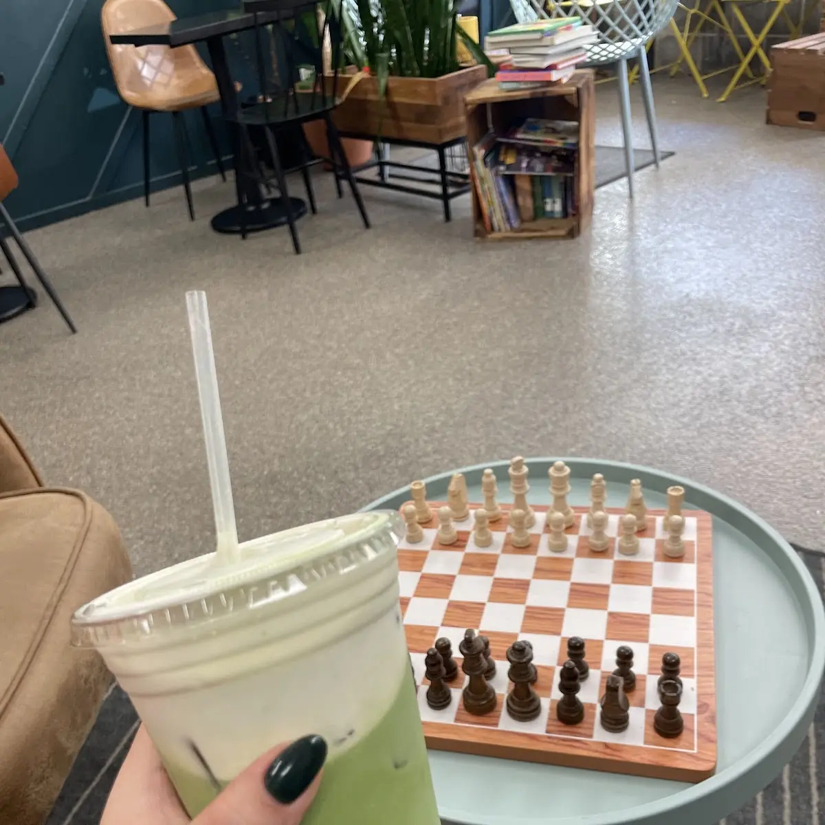 Iced Strawberry Matcha