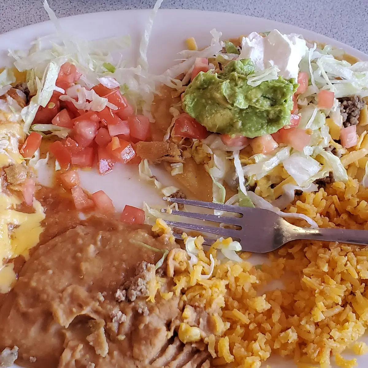 19 Crunchy Taco Chalupa and Beef Enchiladas