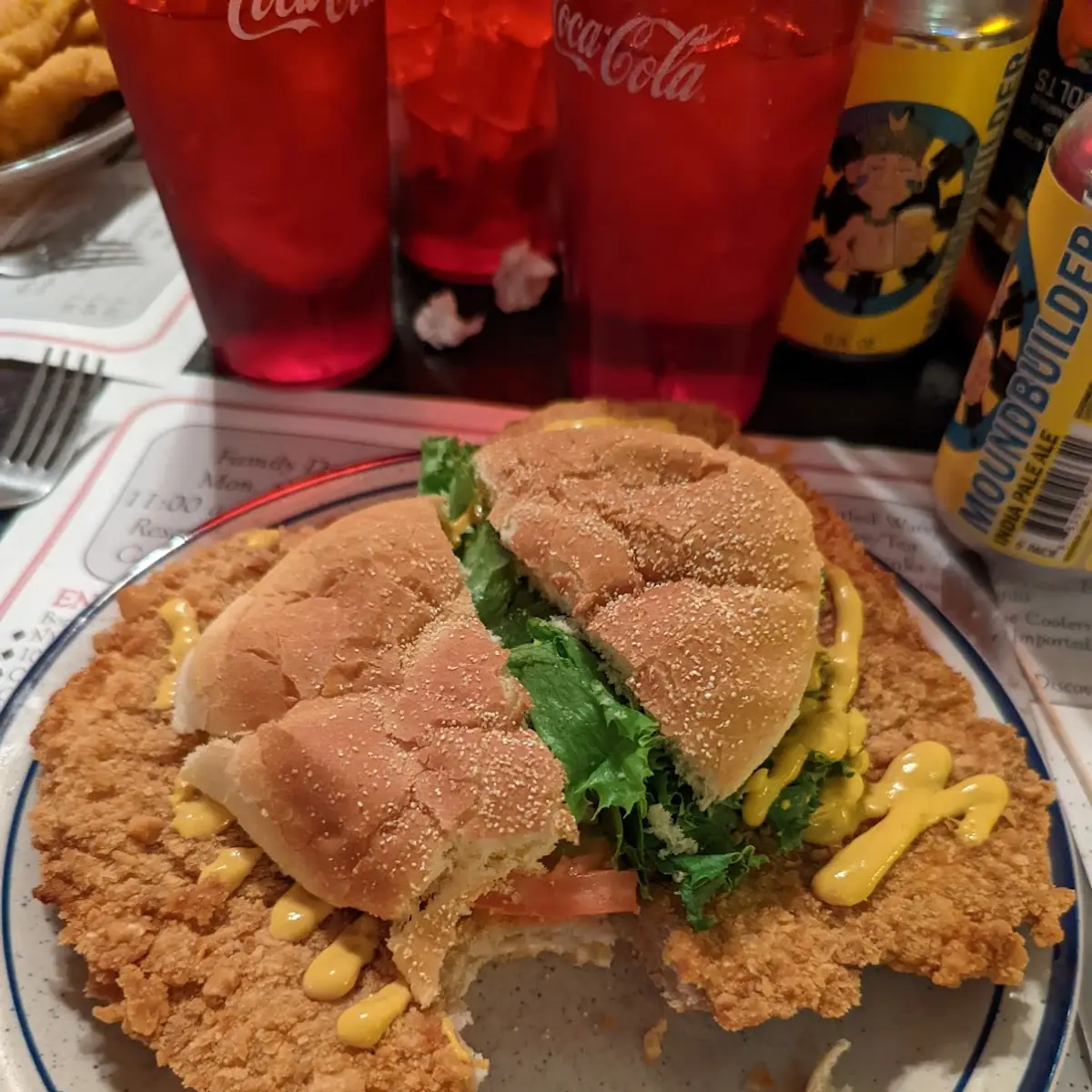 Hand Breaded Loin Sandwich