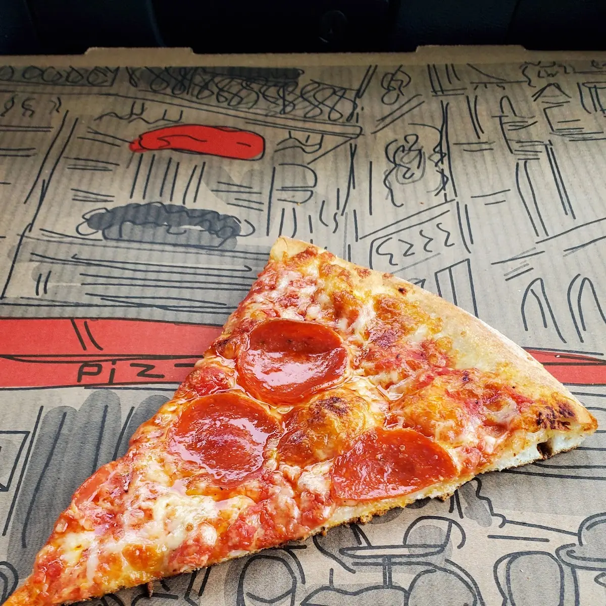 Pepperoni Pizza Slice