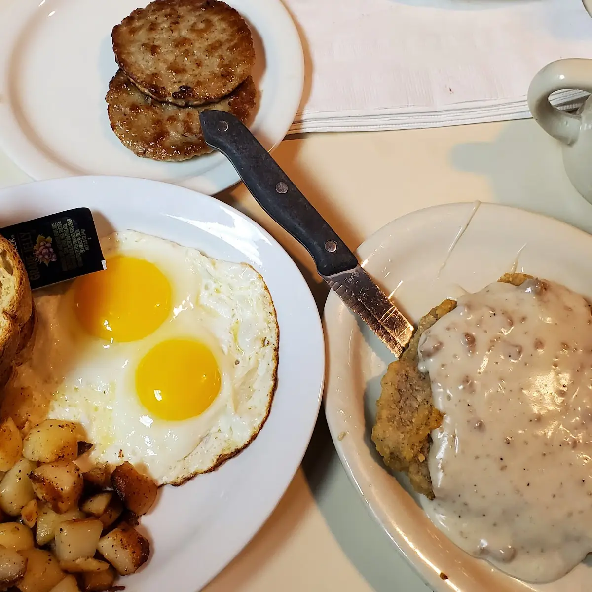 Country Fried Steak & Eggs