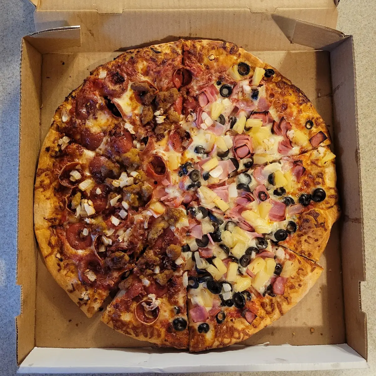 Large Hand Tossed