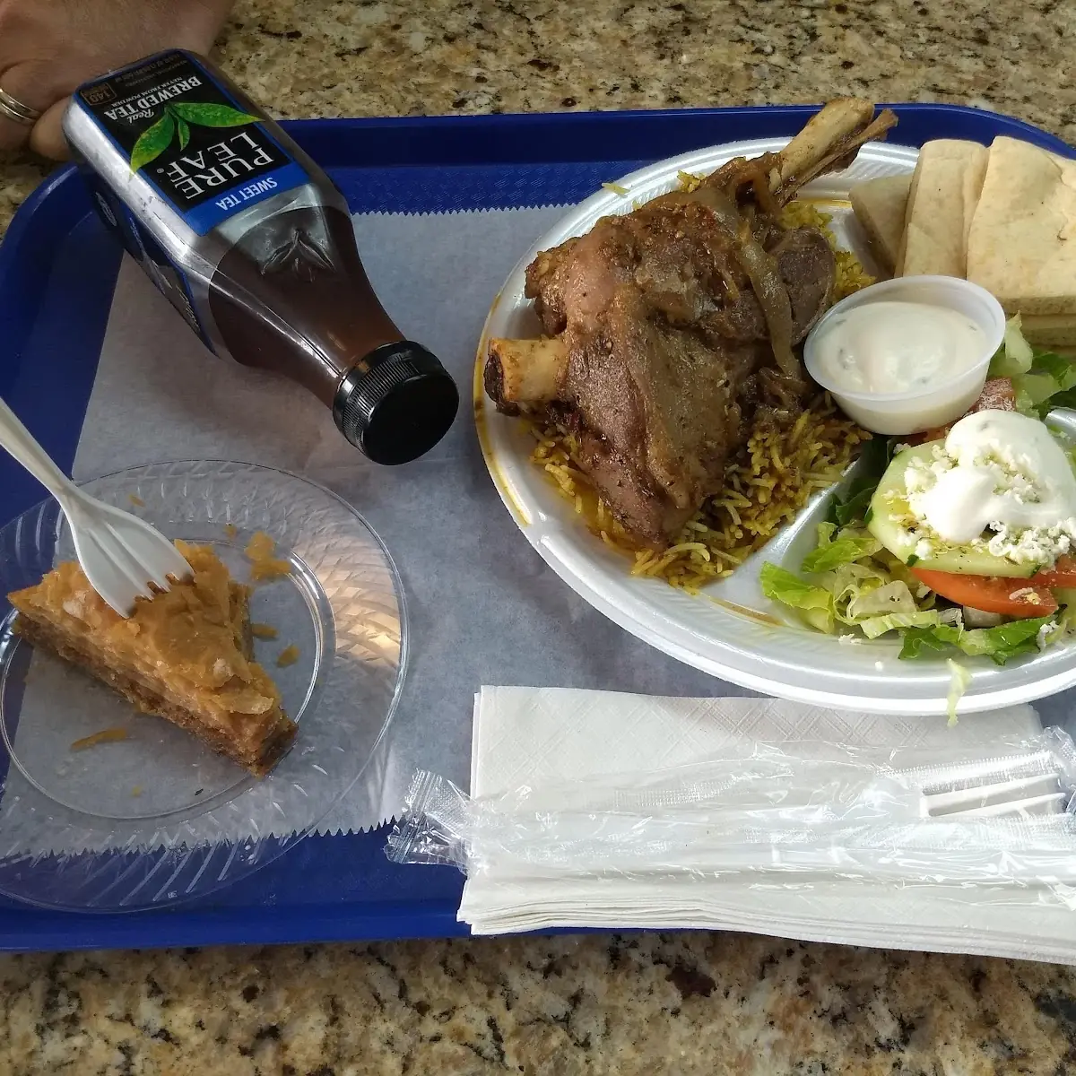 Lamb Shank Platter