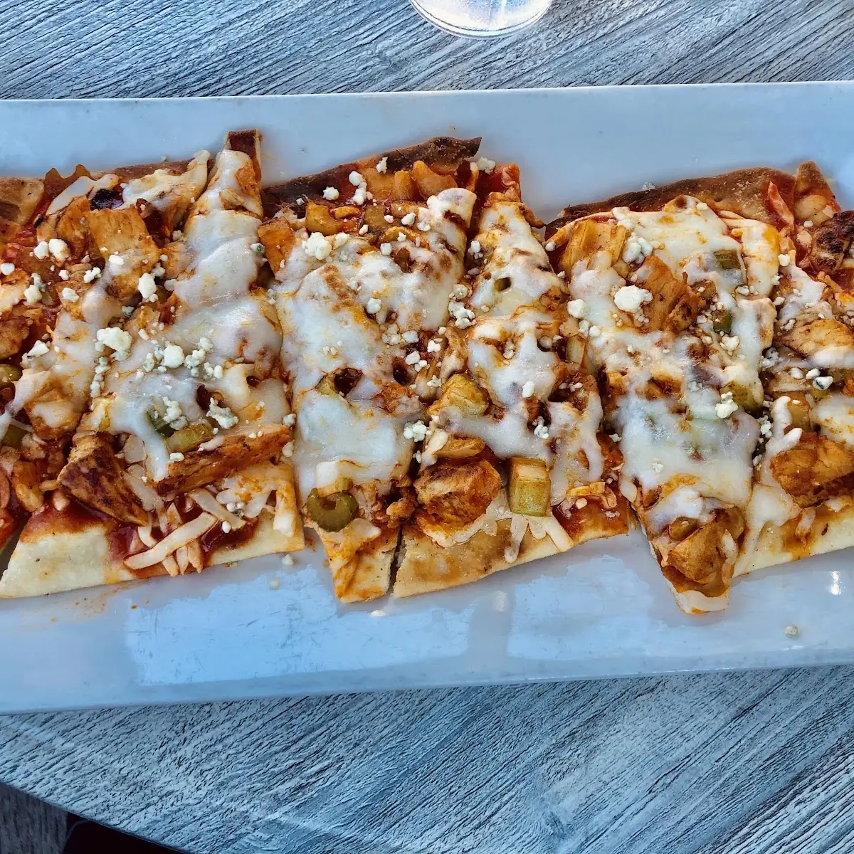 Buffalo Chicken Flatbread