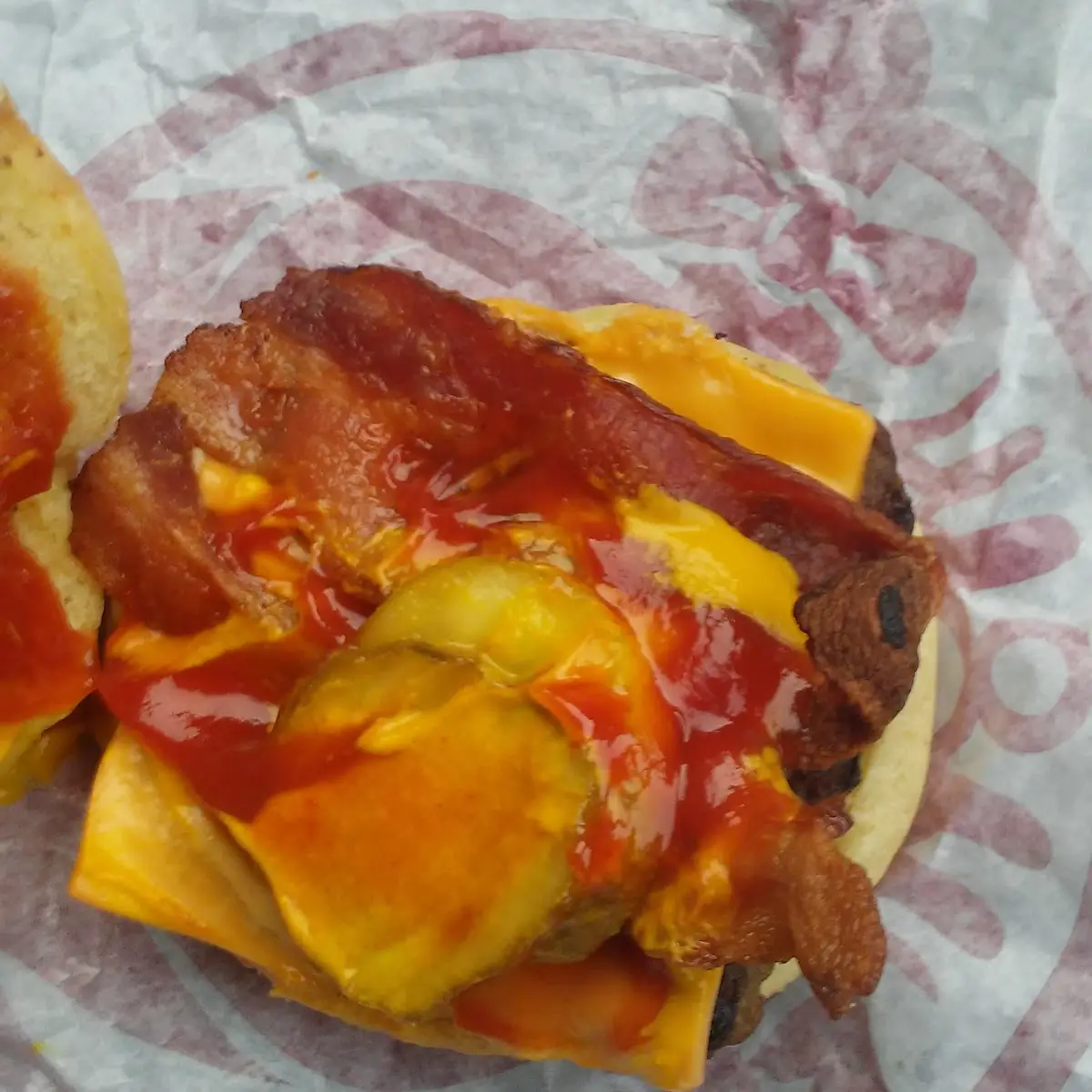 Junior Bacon Cheeseburger