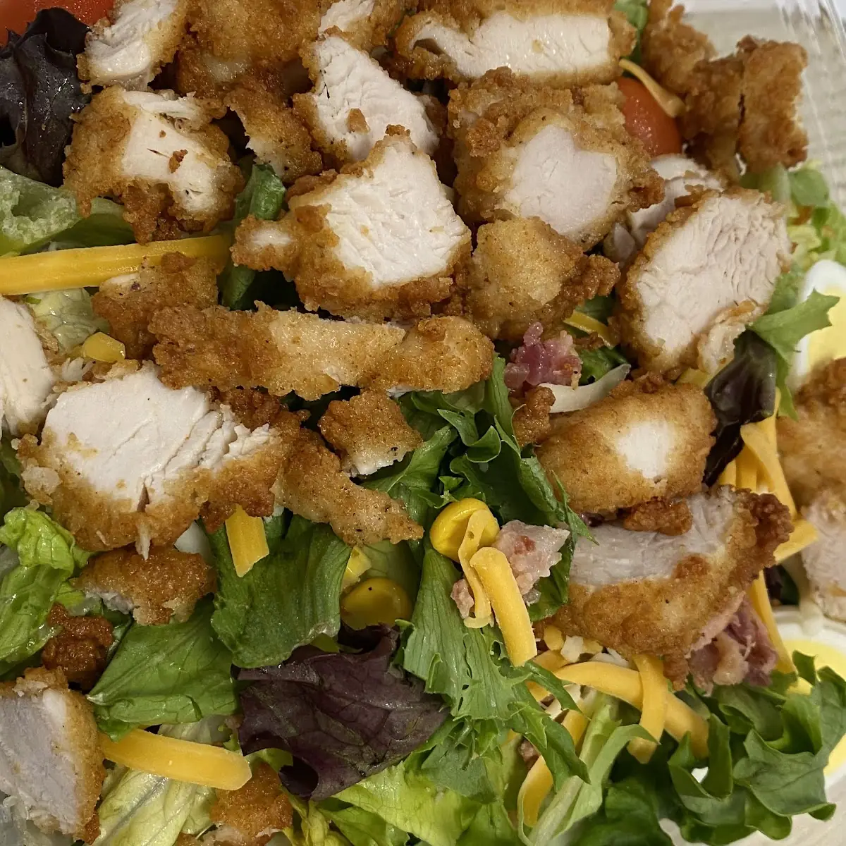 Fried Chicken Salad