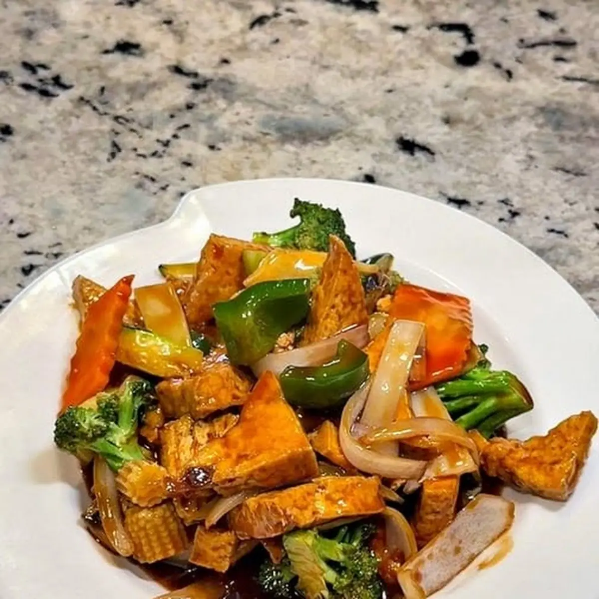 Tofu with Mixed Vegetable