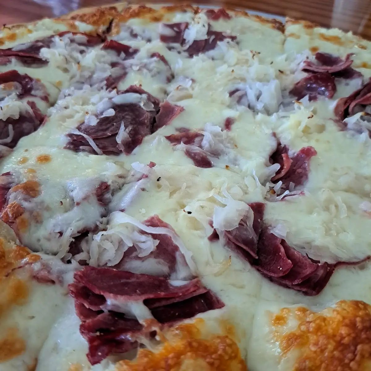 Reuben Pizza