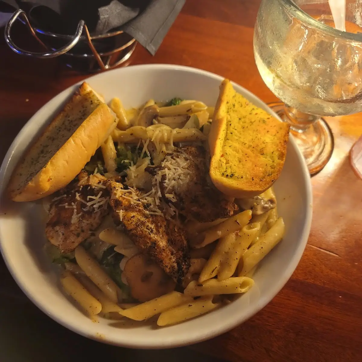 Shrimp and Chicken Pasta