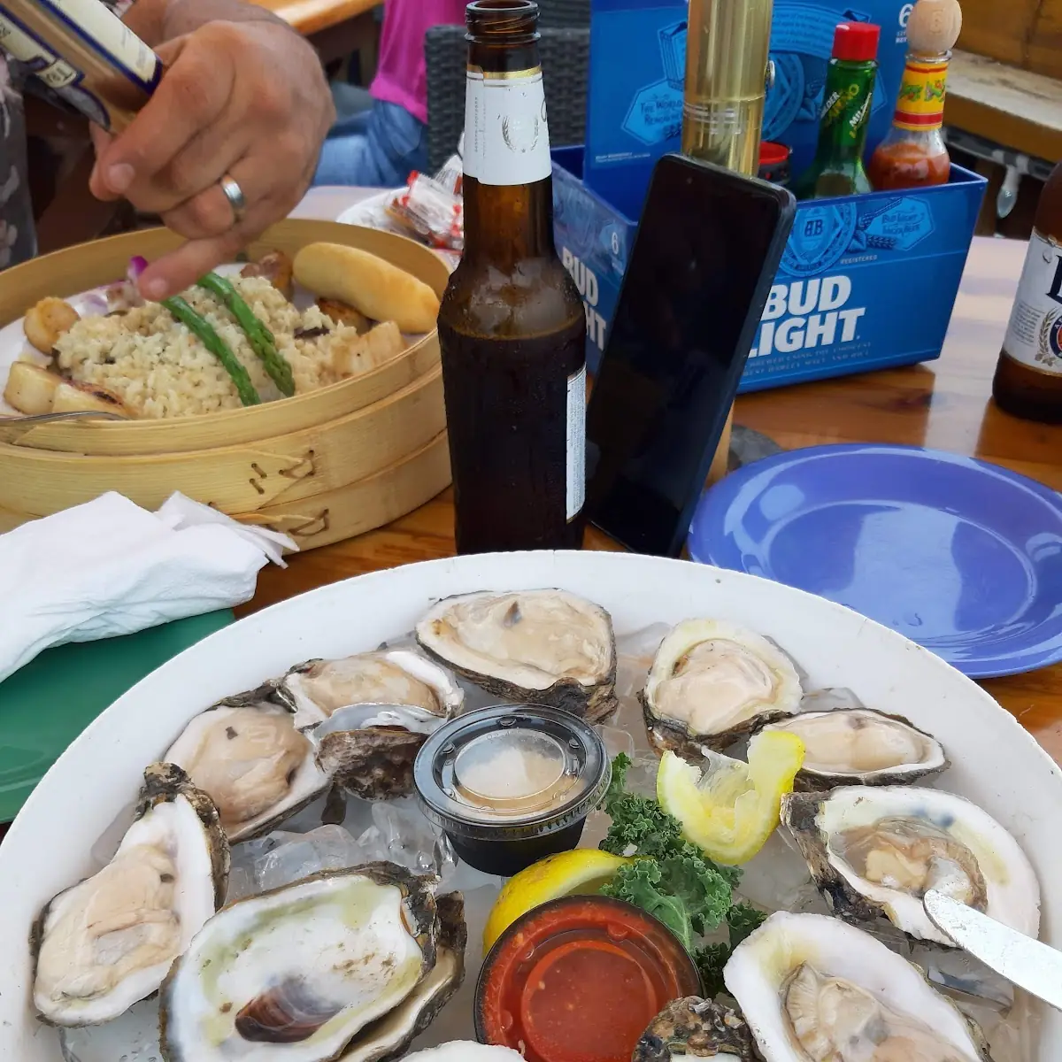 Raw Oysters on the Half Shell