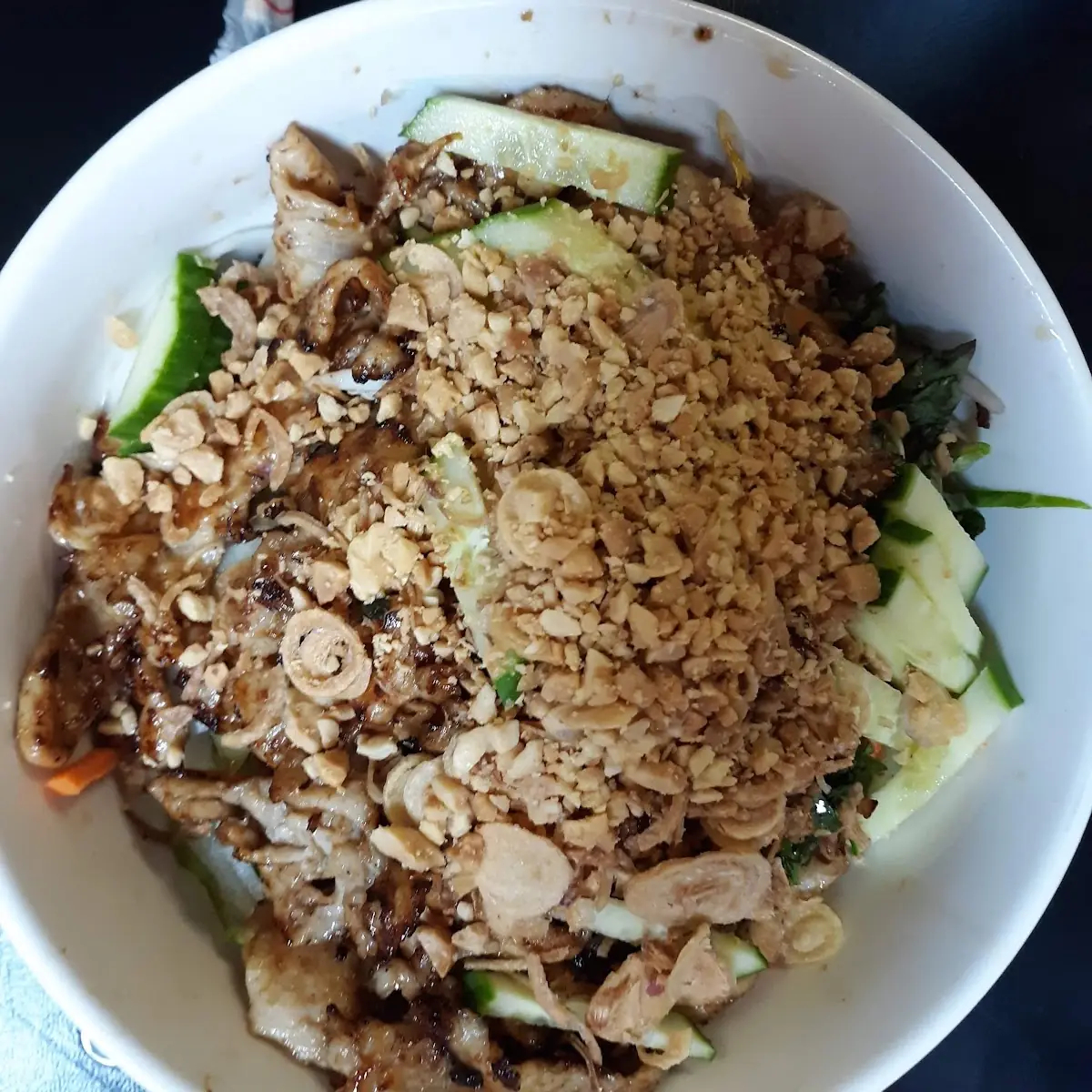 Vermicilli Bowl with Grilled Chicken