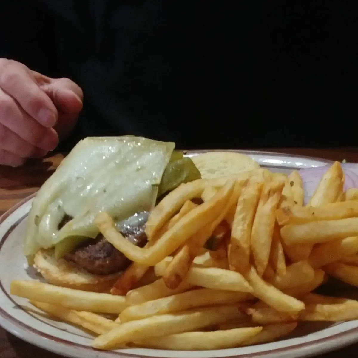 Green Chile Burger