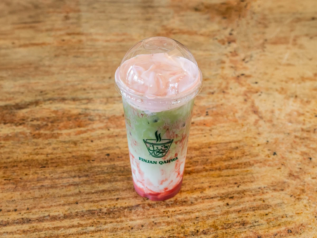 Iced Strawberry Matcha