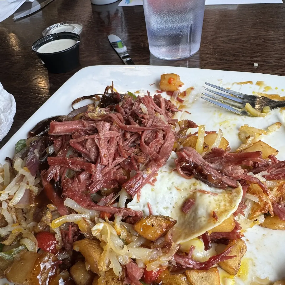 Corned Beef Haus Hash