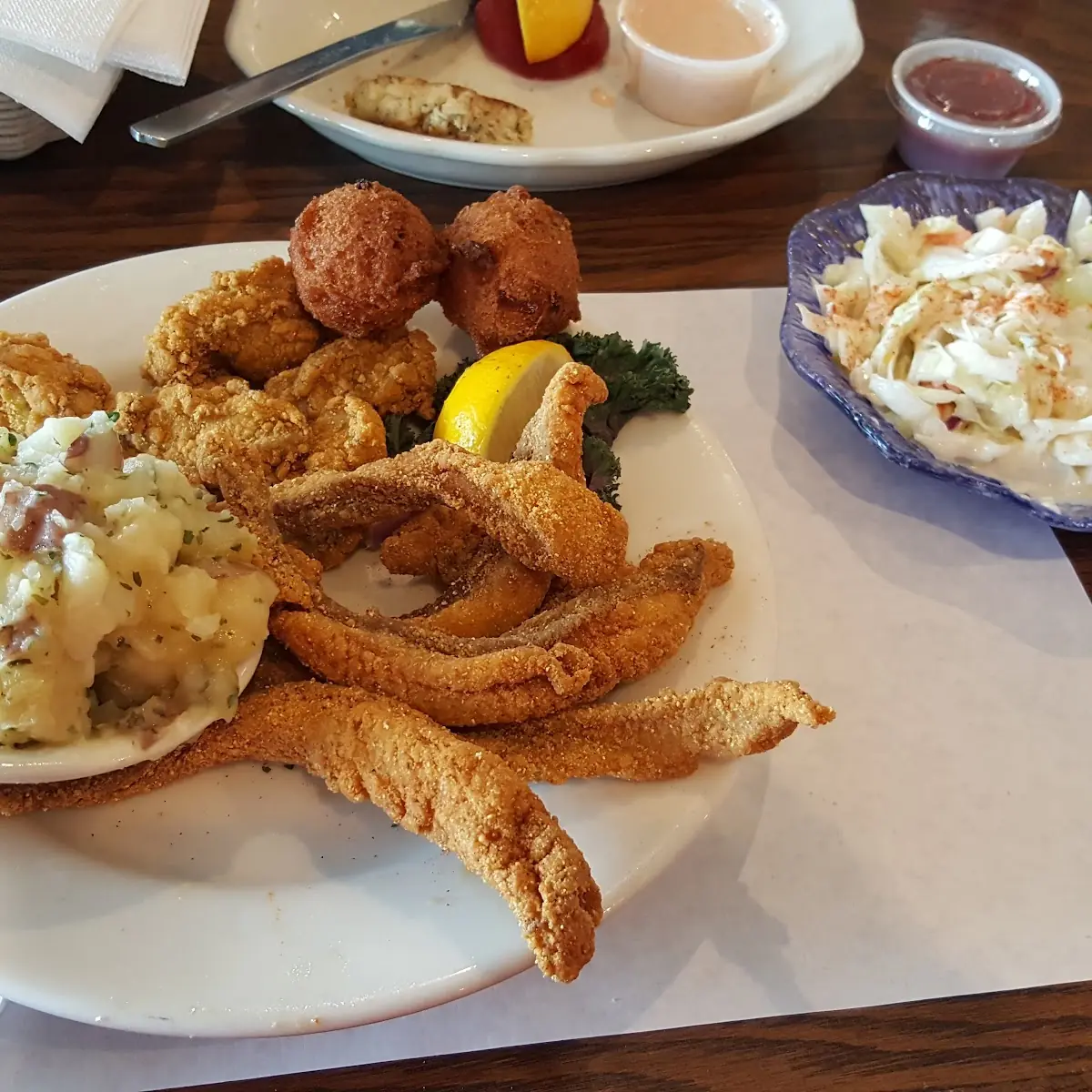 Fresh Fried Seafood Platter