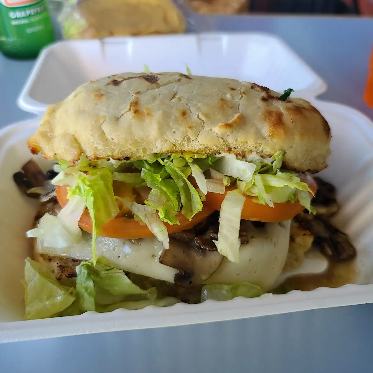Mushroom Sandwich