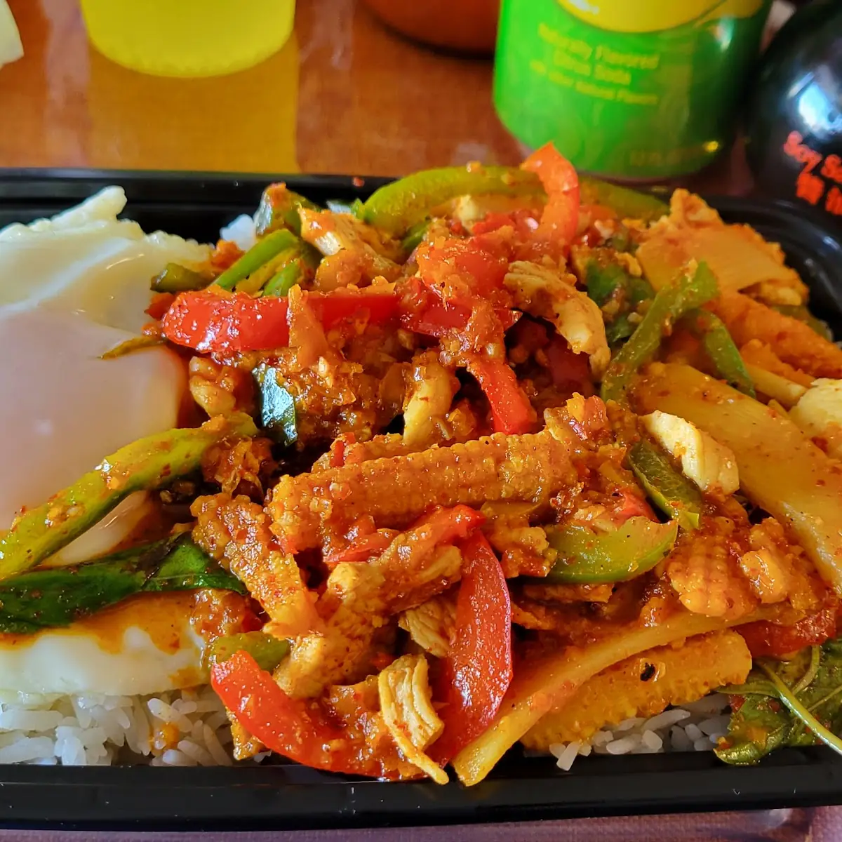 Pad Kha Pow Chicken