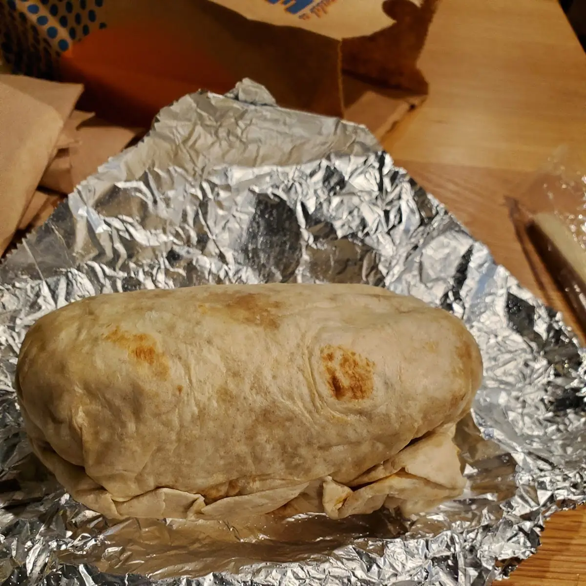 Ground Beef Burrito