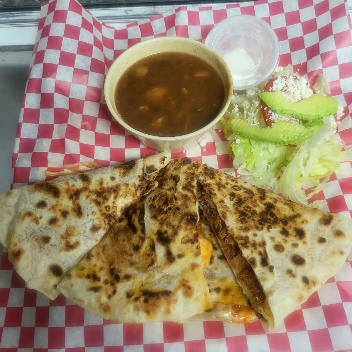 Quesadilla Plate