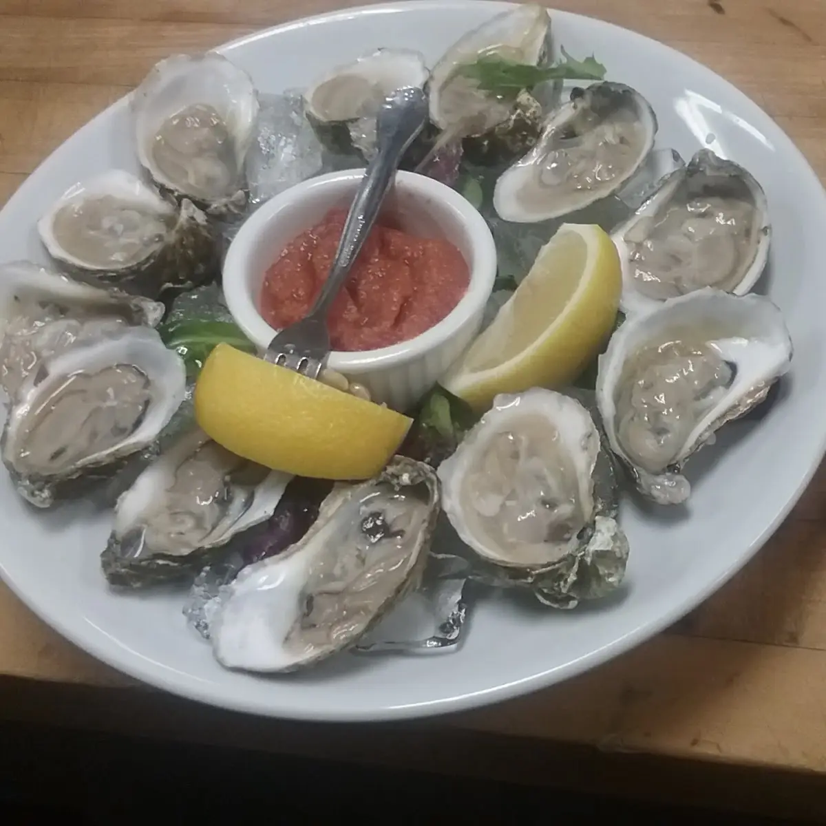 Local Oysters on the Half Shell