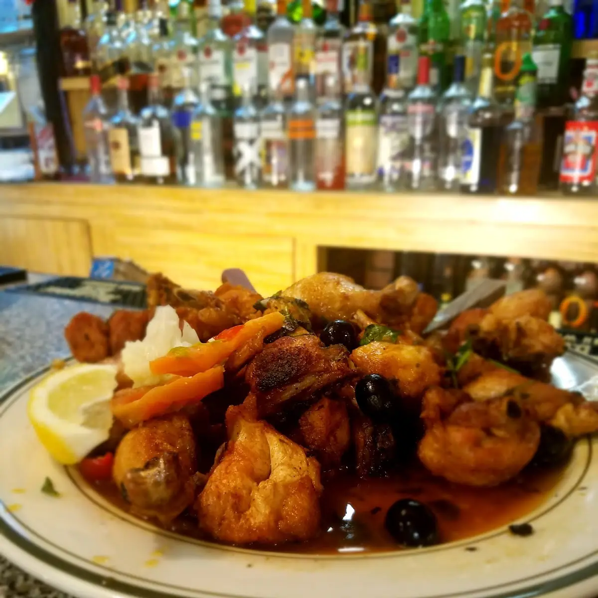 Garlic Chicken on the Bone