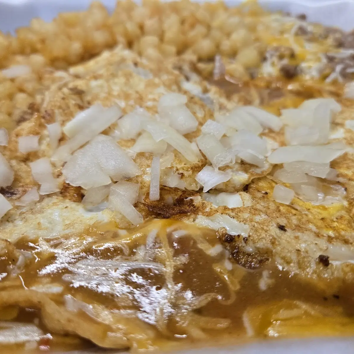 Smothered in Green Chili