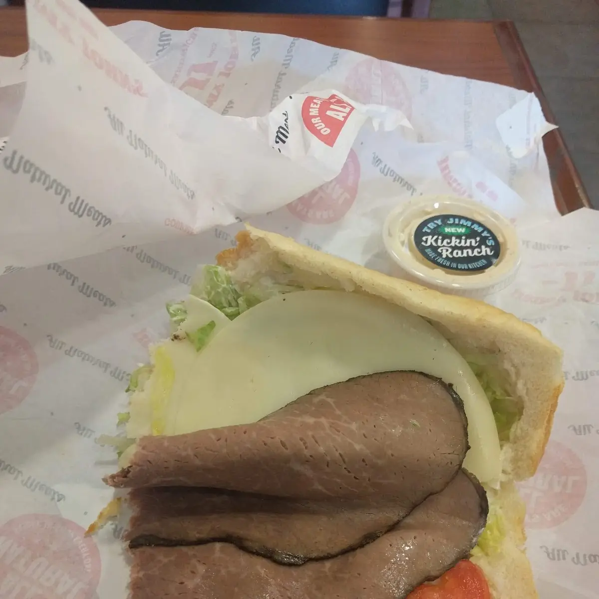 Roast Beef and Provolone