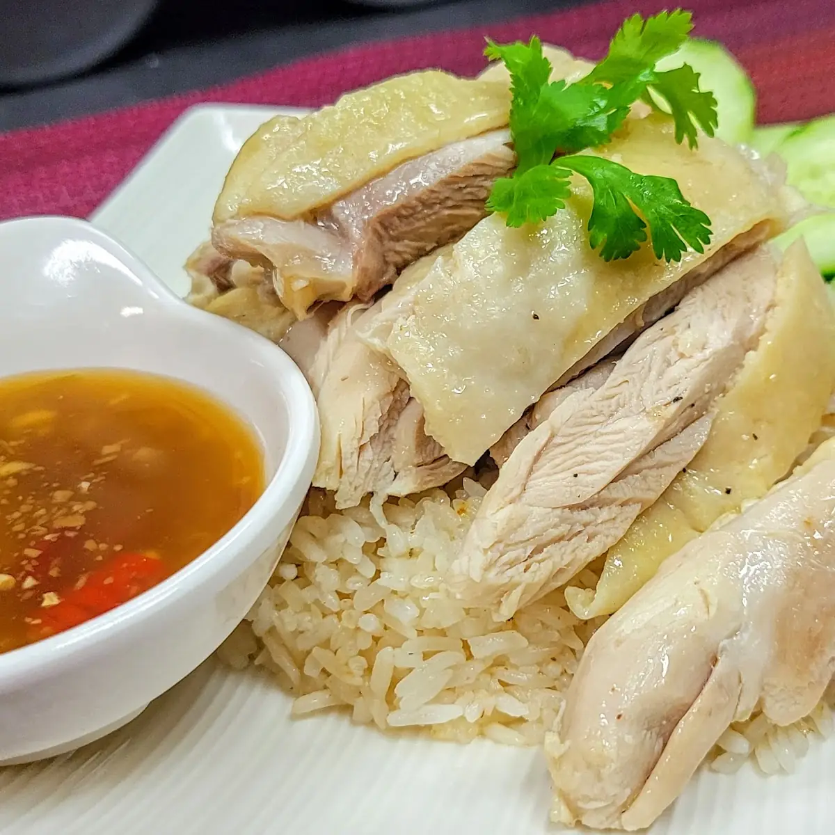 Hainanese Chicken Rice