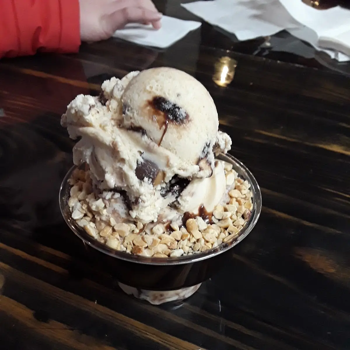 Peanut Butter Bon Bon Sundae
