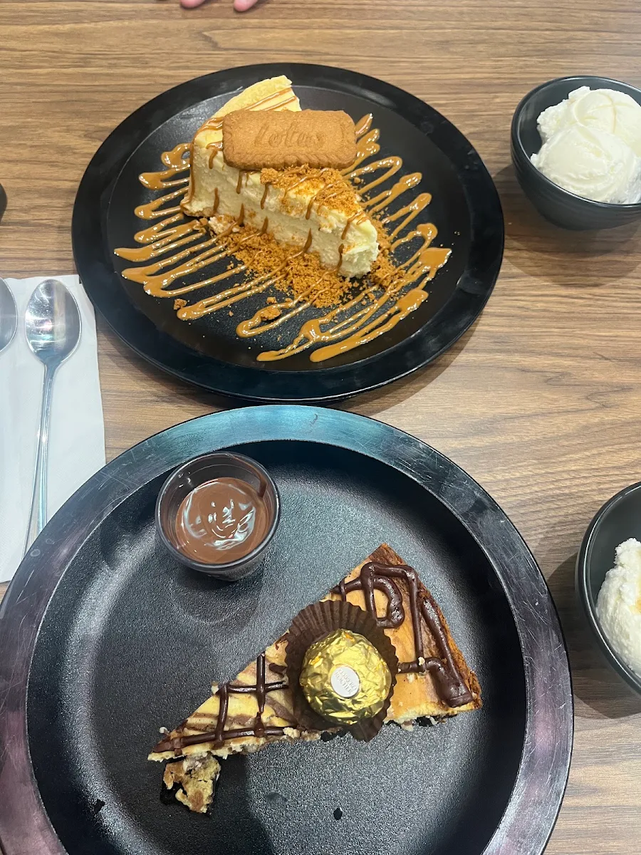Kunafa Delight Waffle, D Spot Desserts Brampton East