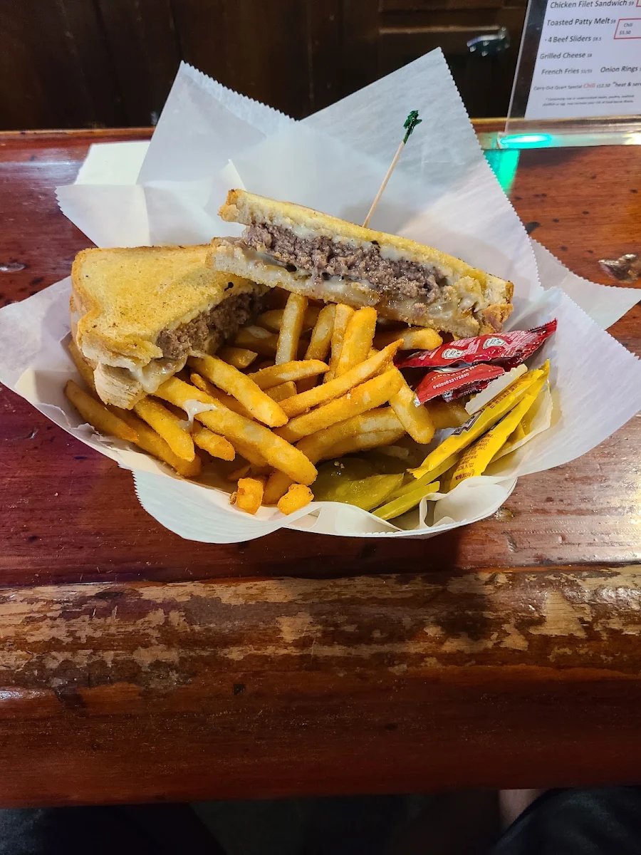 Toasted Patty Melt