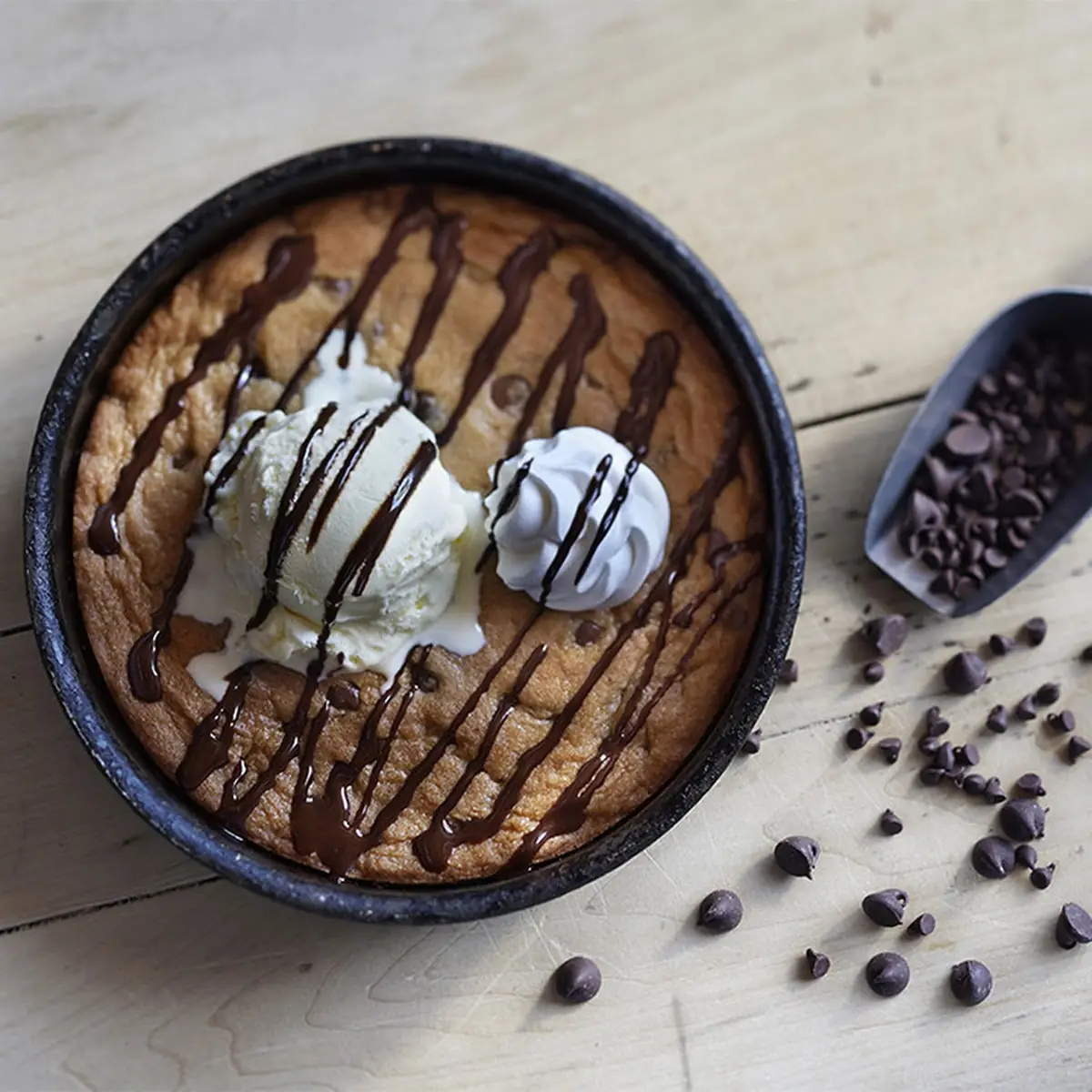 Deep Dish Cookie Sundae