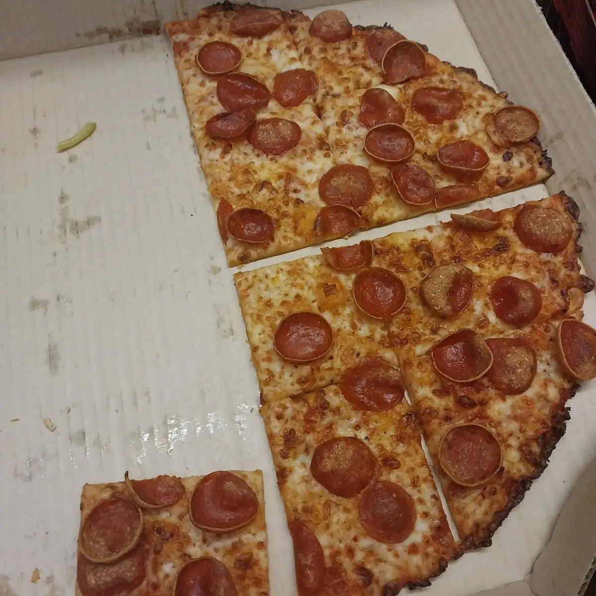 Tavern Style Pepperoni Pizza