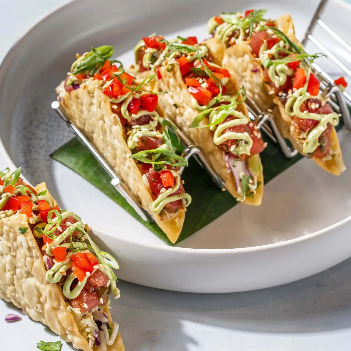 Ahi Tuna Mini Tacos