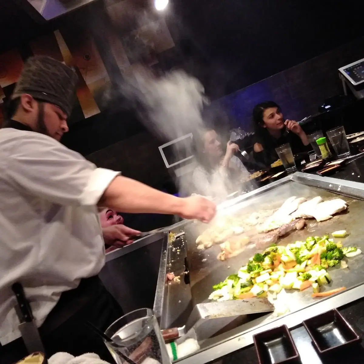 Hibachi Shrimp Flambe
