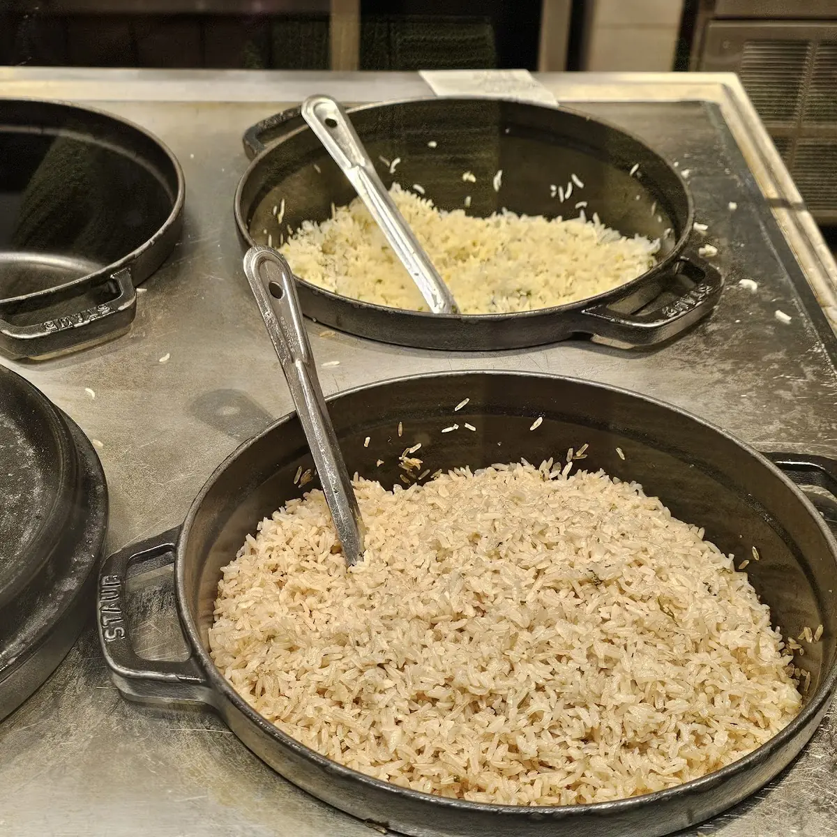 Grain and Black Bean Options