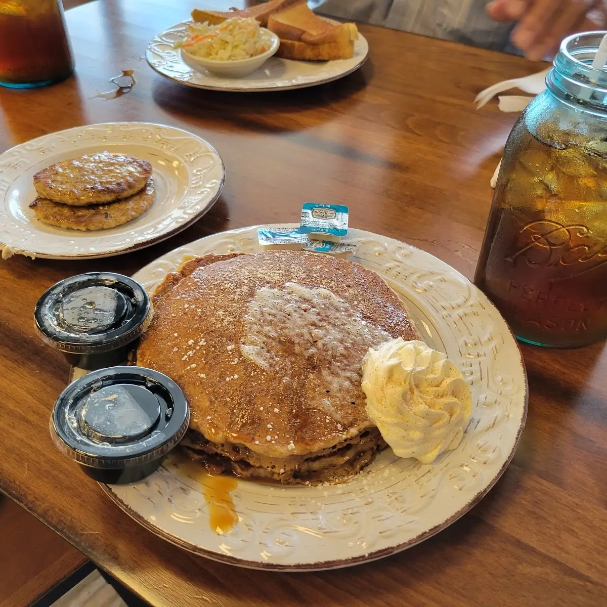 Cinnamon Roll Pancakes